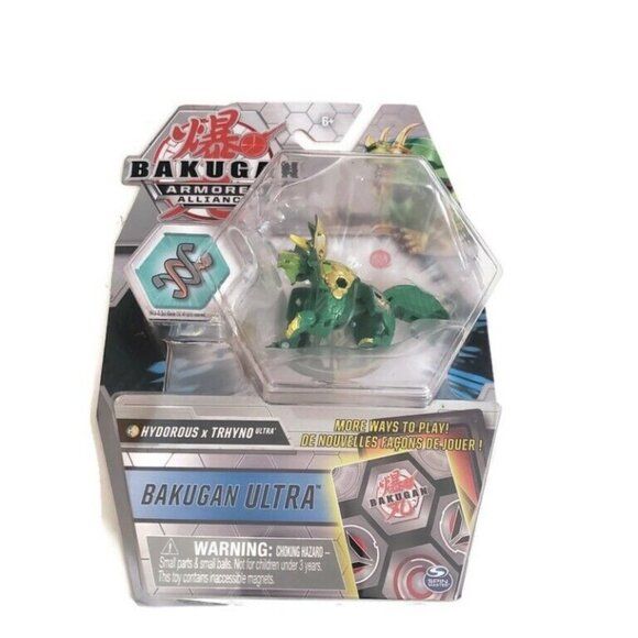 BAKUGAN ULTRA Armored Alliance Hydorous x Trhyno Ultra Ability Gate Card Age 6+ - Picture 1 of 3